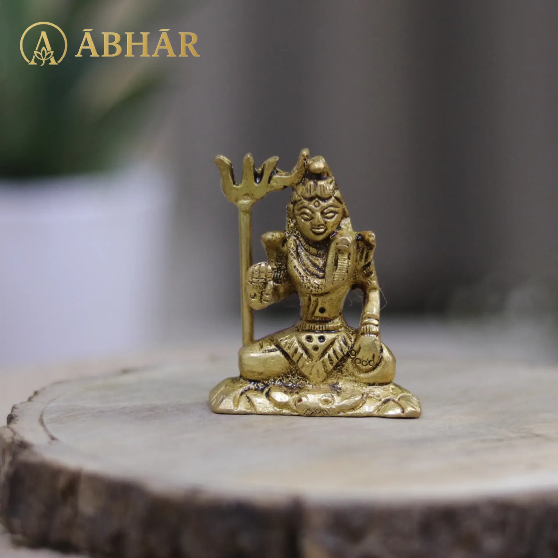 Brass Shiva -  | 2"