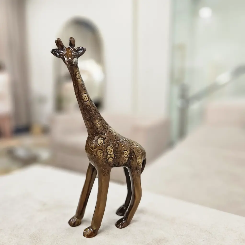 [B020] Brass Giraffe – Grace in Perspective | 7.5''