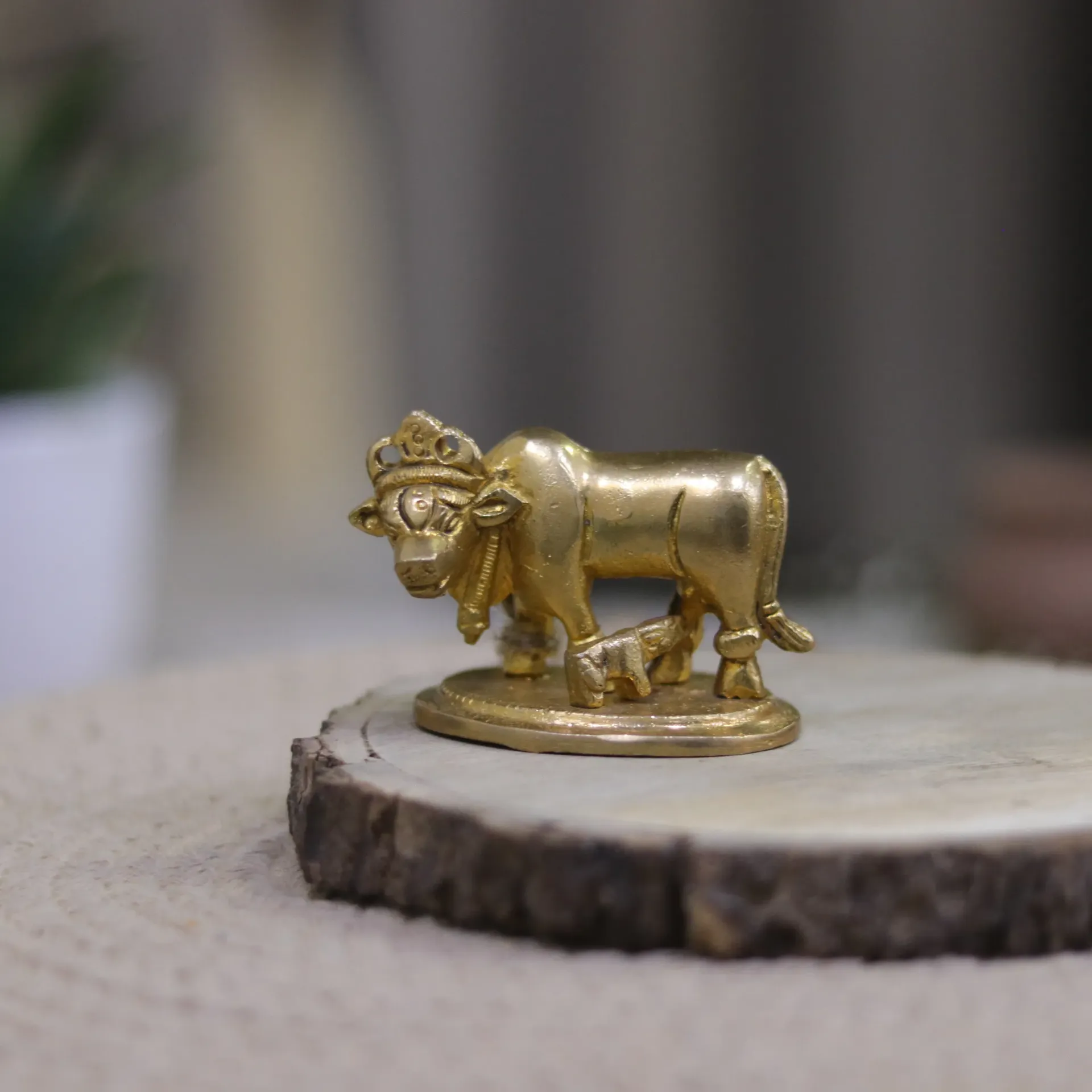 Brass Cow calf | 1.5"