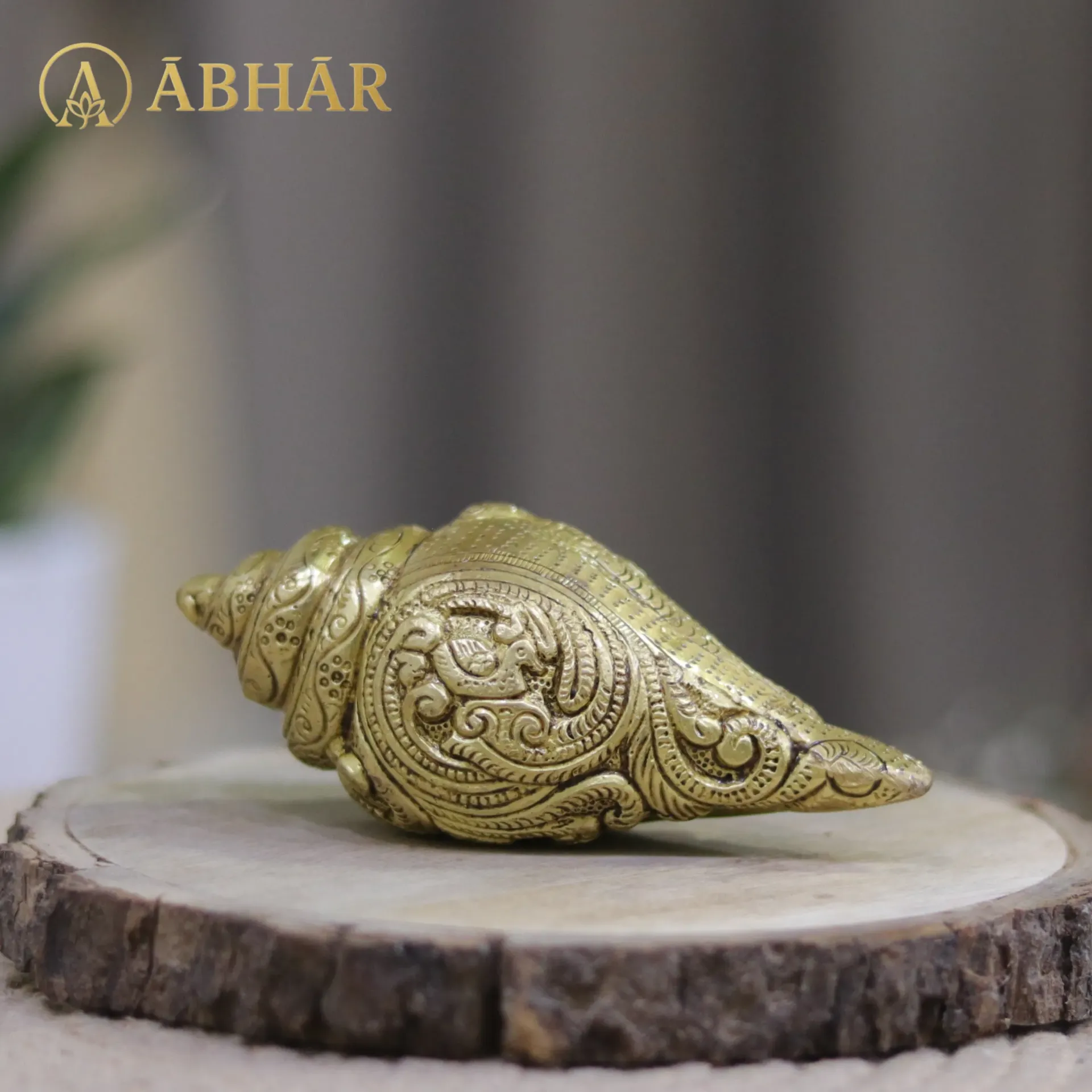Brass Conch | 4"